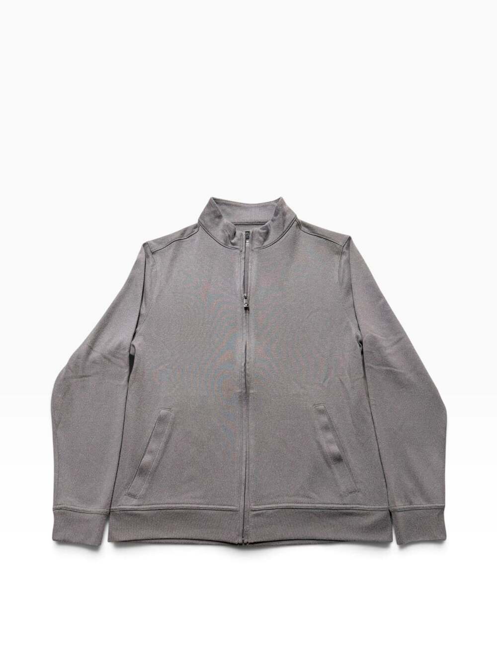 Greg Norman Full Zip Sweater Size M Gray